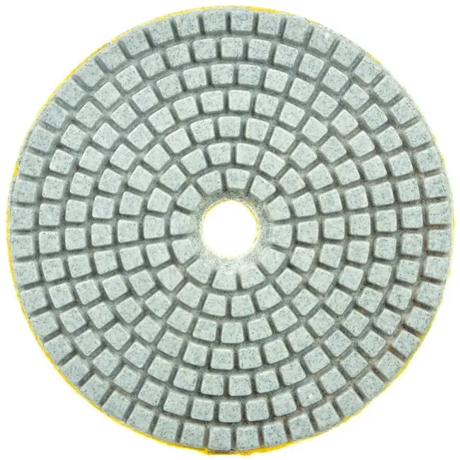 GEKO Diamant polijstpad - 100 mm - Klittenband - Voor nat gebruik - Diverse gradaties