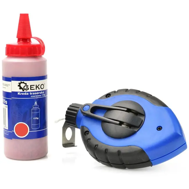 GEKO Snoer met rode krijtpoeder - 30m - 115g - Duurzaam ontwerp