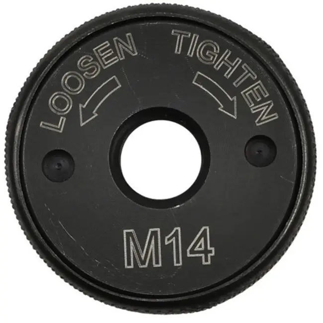 GEKO Snelle klemmoer - Gereedschapsloze schijfwissel - M14 schroefdraad