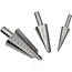 GEKO HSS metaalborenset - traploos - 3-30 mm - metaalhouder - 3 stuks
