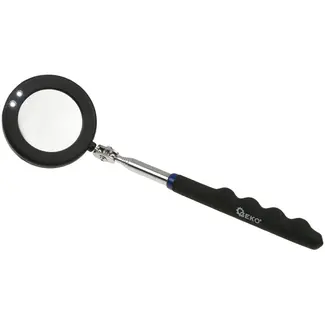 GEKO Telescopische inspectiespiegel met LED-verlichting - 265-920 mm - 360° verstelbaar