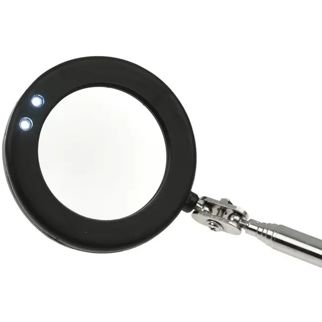 GEKO Telescopische inspectiespiegel met LED-verlichting - 265-920 mm - 360° verstelbaar