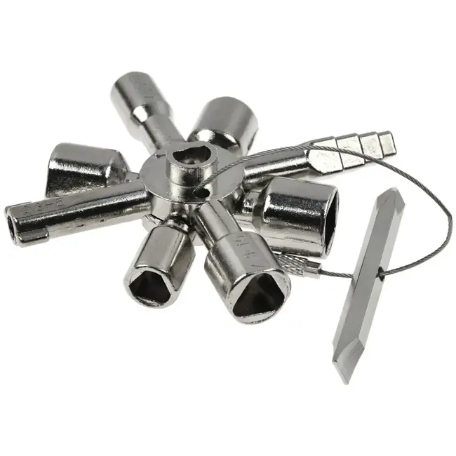 GEKO Multifunctionele moersleutel - 10-in-1 - Voor kasten en installaties