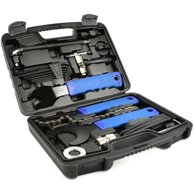 GEKO Fietsgereedschapset - 20-delige reparatieset - Duurzame opbergkoffer