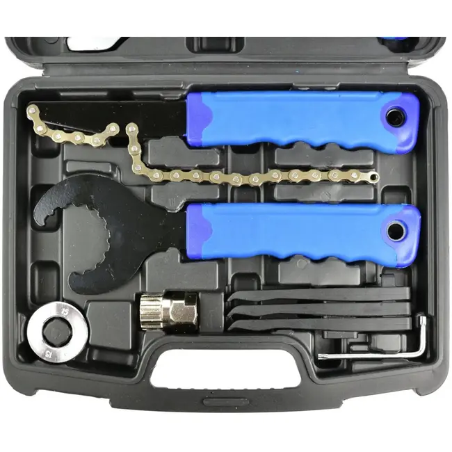 GEKO Fietsgereedschapset - 20-delige reparatieset - Duurzame opbergkoffer