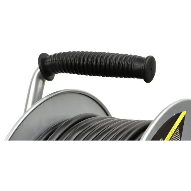 Keltin Verlengsnoer op haspel - Metaal - 50m - 3x2,5mm - Thermische beveiliging