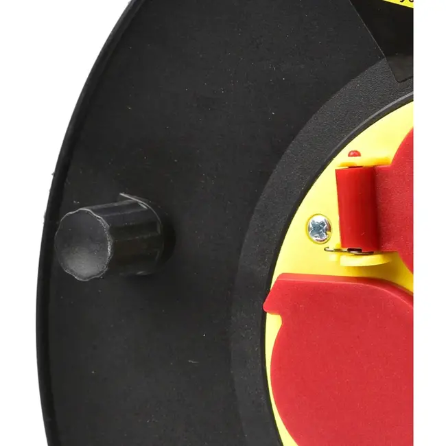 Keltin Verlengsnoer op haspel - 25m - 3x2,5mm - Thermische beveiliging - 4 stopcontacten