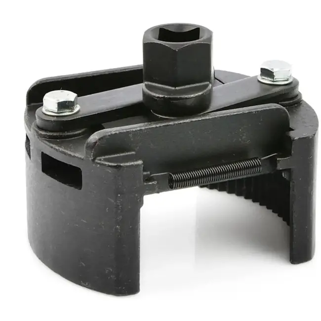 GEKO Verstelbare oliefiltersleutel - 80-105 mm - Duurzaam staal - Twee richtingen