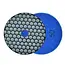 GEKO Diamant polijstpad - 100 mm - Droog gebruik - Klittenband bevestiging
