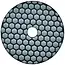 GEKO Diamant polijstpad - 100 mm - Droog gebruik - Klittenband bevestiging