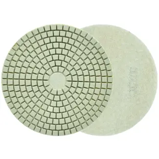 GEKO Diamant polijstpad - 125 mm - Voor nat gebruik - Klittenbandbevestiging - G3000