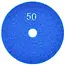 GEKO Diamant polijstpad - 100 mm - Klittenband - Voor nat gebruik - Gradatie 50 - 5 stuks