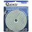 GEKO Diamant polijstpad - 100 mm - Klittenband - Voor nat gebruik - Gradatie 50 - 5 stuks