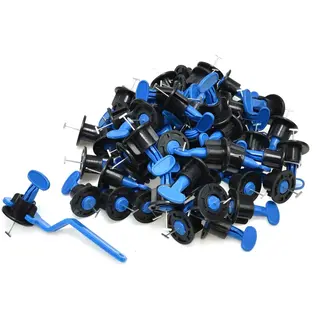 GEKO Tegel nivelleersysteem - 50 clips + 2 sleutels - Herbruikbaar en tijdbesparend