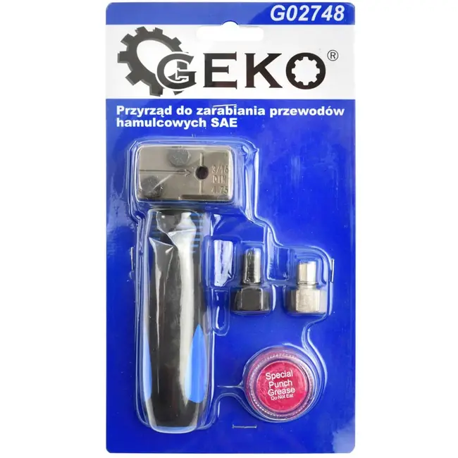 GEKO Flaring tool set - precisie en compact ontwerp - geschikt voor diverse metalen buizen