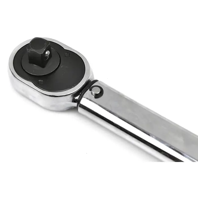 GEKO Dynamometrische sleutel - 28-210 Nm - CrV staal - Inclusief verlengstuk en doppen