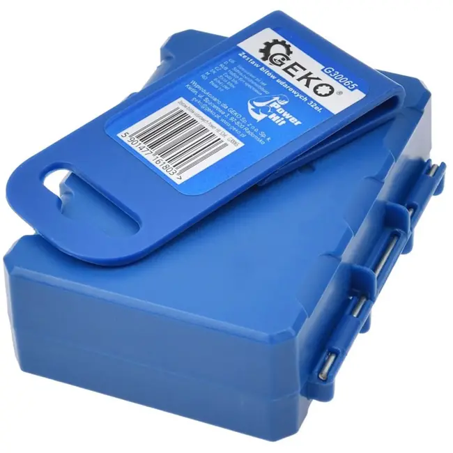 GEKO Set impact bits - veelzijdige schroefoplossing - 32-delig - staal S2