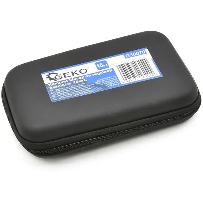 GEKO Set van 10 carburateur afstelgereedschappen - ergonomisch - staal - 157 mm