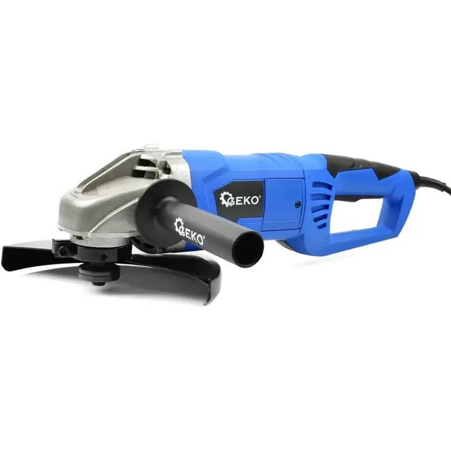 GEKO Haakse slijper - 230mm - 2000W - Verstelbare handgreep - Antislip grip