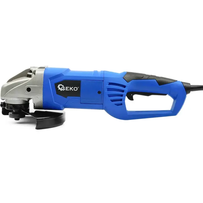 GEKO Haakse slijper - 230mm - 2000W - Verstelbare handgreep - Antislip grip