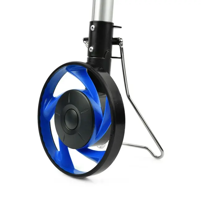 GEKO Digitale afstandsmeter - LCD scherm - Meetbereik tot 10.000 m - Nauwkeurigheid 0,1 m - Compact wielontwerp