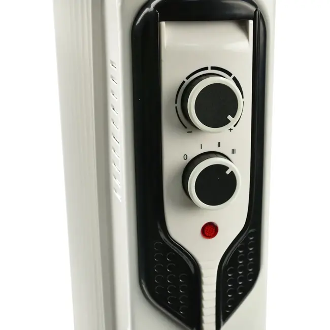 GEKO Oliegevulde radiator - 9 vinnen - 2000W - 3 standen - Veiligheidsfuncties