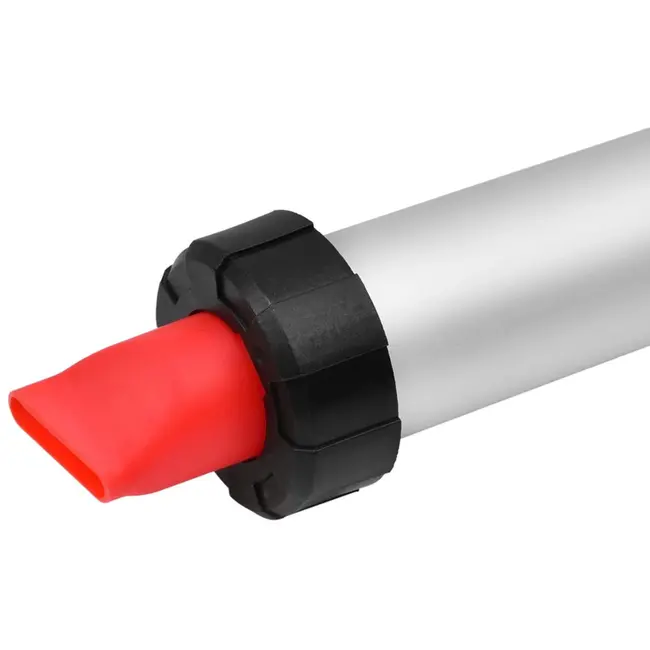 GEKO Aluminium kitpistool - 600 ml - Inclusief 3 spuitmonden en spatel