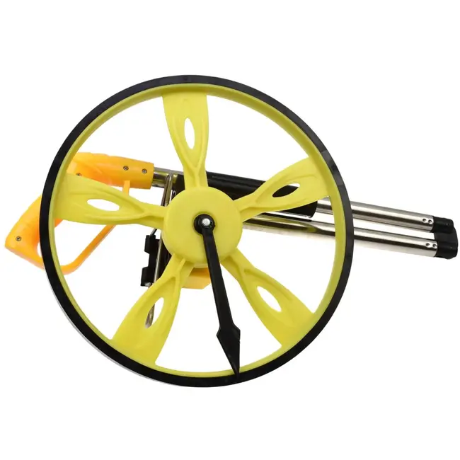 GEKO Meetwiel - Viercijferig Display - Opvouwbare Stang - Inclusief Draagtas