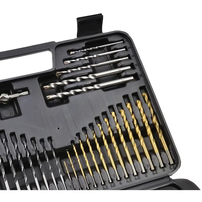 GEKO Boor- en schroefbitset - 110-delig - Compleet met opbergkoffer