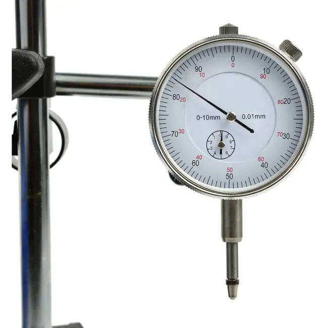 GEKO Magnetische universele houder - precisie meetset - 0-10 mm - met ON/OFF schakelaar