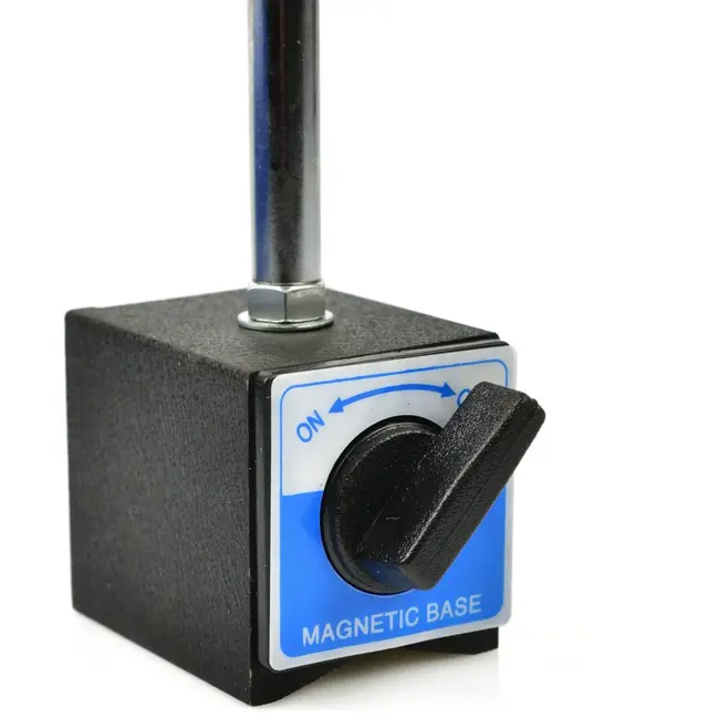 GEKO Magnetische universele houder - precisie meetset - 0-10 mm - met ON/OFF schakelaar