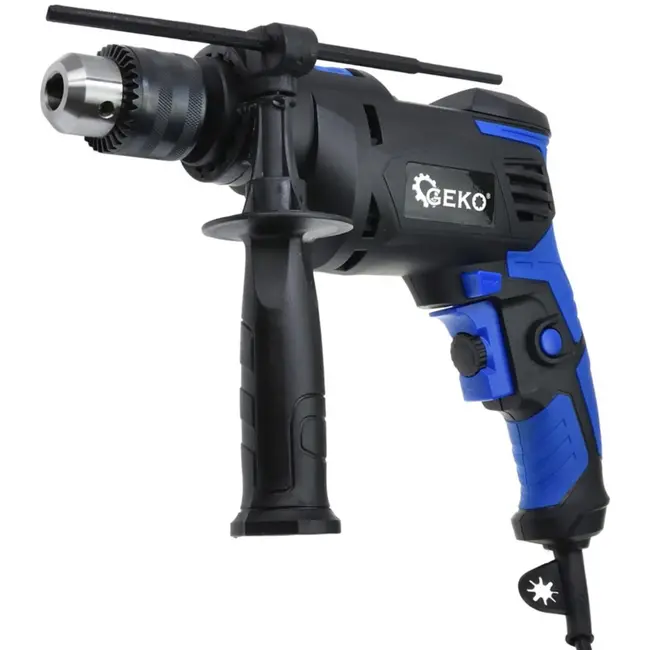 GEKO Krachtige impactboor - 13 mm - 750W - variabele snelheid - 230V