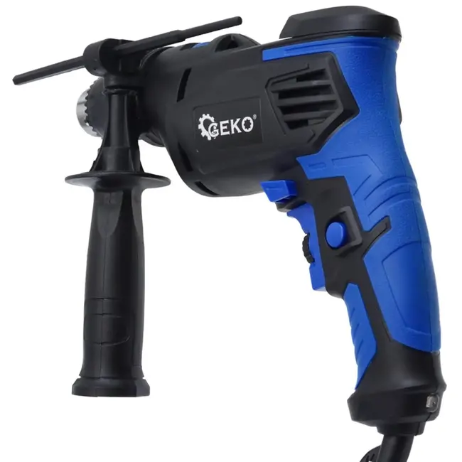 GEKO Krachtige impactboor - 13 mm - 750W - variabele snelheid - 230V