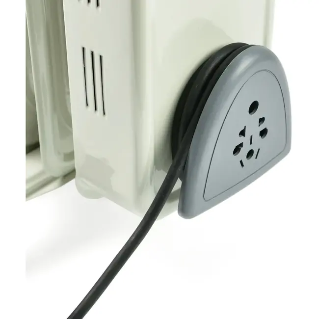 GEKO Oliegevulde radiator - 7 lamellen - 1500W - 3 standen - met thermostaat en oververhittingsbeveiliging