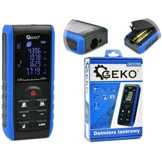 GEKO Laser afstandsmeter - 60m bereik - Precisie en veelzijdigheid