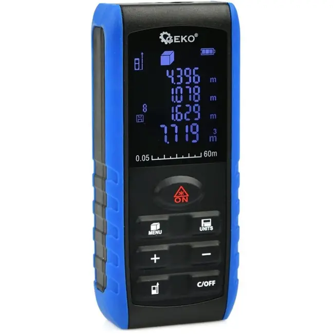 GEKO Laser afstandsmeter - 60m bereik - Precisie en veelzijdigheid