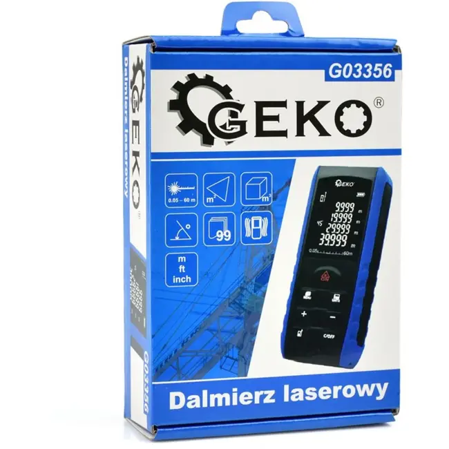 GEKO Laser afstandsmeter - 60m bereik - Precisie en veelzijdigheid
