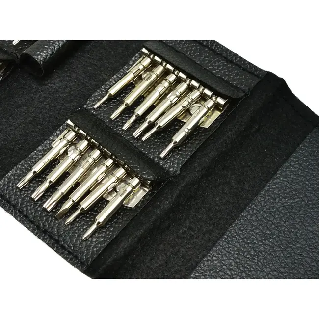 GEKO Precisieschroevendraaierset - 25-delig - Compact en veelzijdig - Inclusief opbergetui