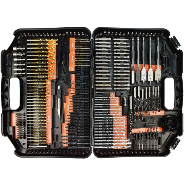 GEKO 246-delige boor- en bitset - veelzijdig - inclusief koffer