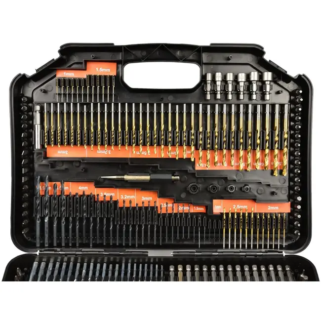 GEKO 246-delige boor- en bitset - veelzijdig - inclusief koffer