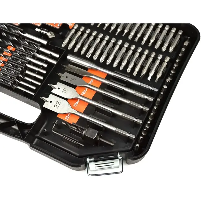 GEKO 246-delige boor- en bitset - veelzijdig - inclusief koffer