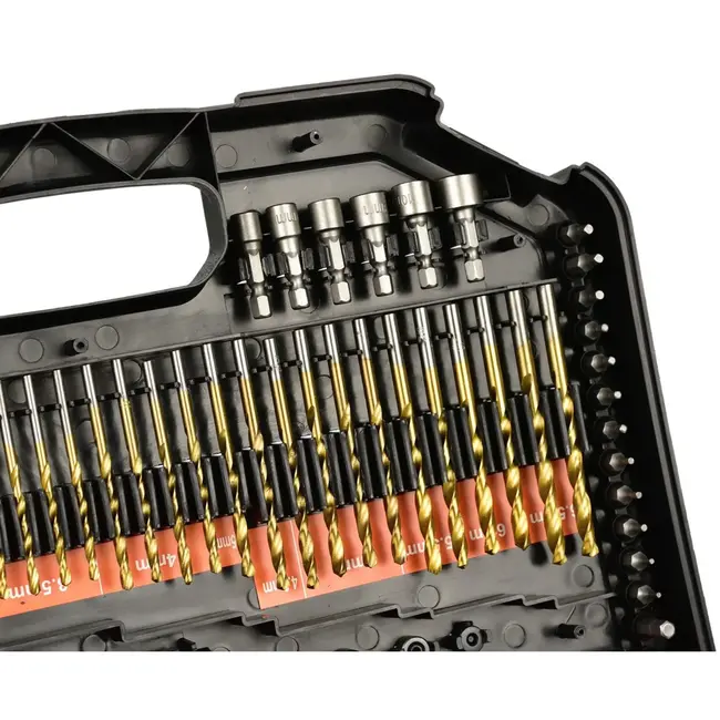 GEKO 246-delige boor- en bitset - veelzijdig - inclusief koffer