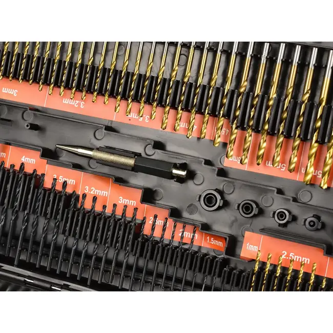 GEKO 246-delige boor- en bitset - veelzijdig - inclusief koffer