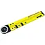 GEKO Hoekmeter waterpas - 3-in-1 functie - 50 cm - met libellen en meetarmen