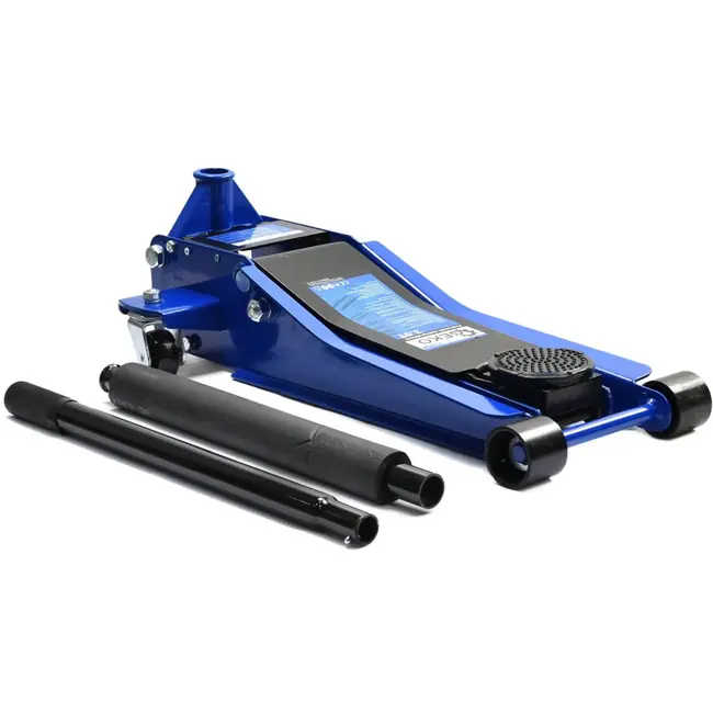 GEKO Low profile krik - 3,5T capaciteit - 75-505 mm hoogte - Snelhefpomp