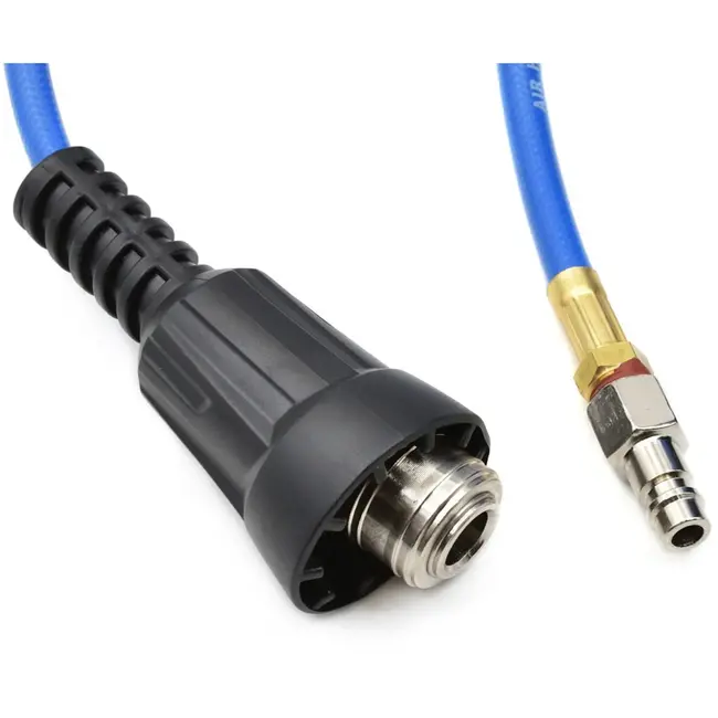 GEKO Luchtslang op haspel - 14m - Versterkt PVC - Hoge drukbestendigheid - Wandmontage mogelijk