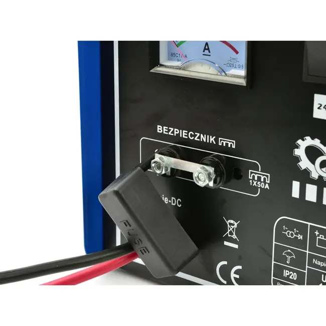 GEKO Universele acculader - snel laden - 12/24V - tot 400Ah - metalen behuizing