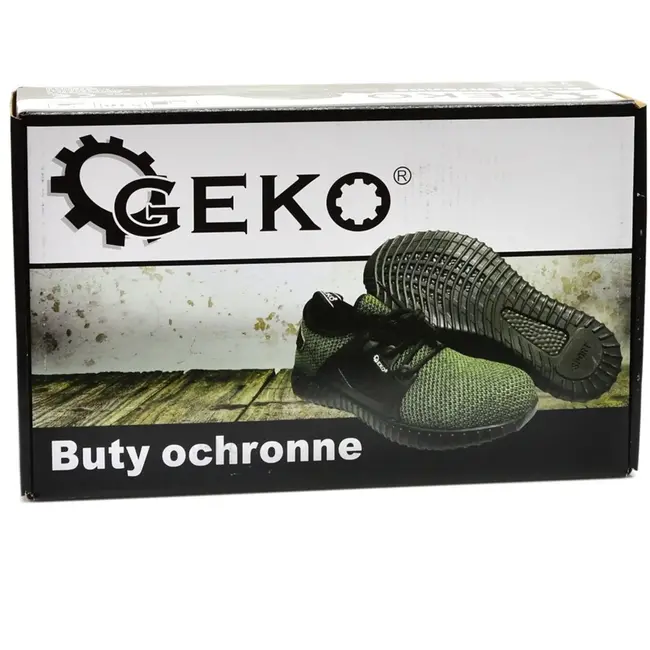 GEKO Sportieve veiligheidsschoenen - ademend textiel - maat 46 - S1P norm