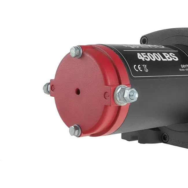 GEKO Elektrische lier - 12V - 2041 kg trekkracht - Offroad geschikt - Stalen kabel 10m