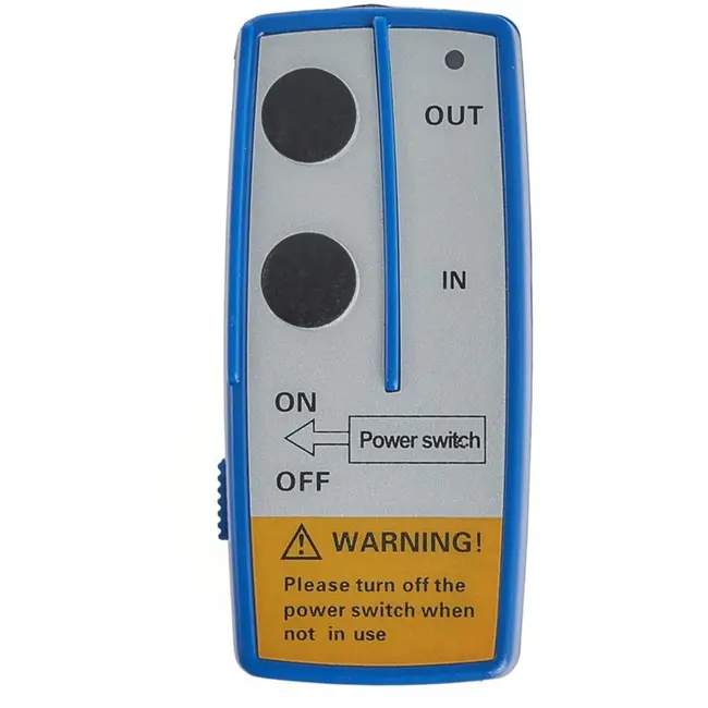 GEKO Elektrische lier - 12V - 1588 kg trekkracht - 12 m staalkabel - Off-road gebruik